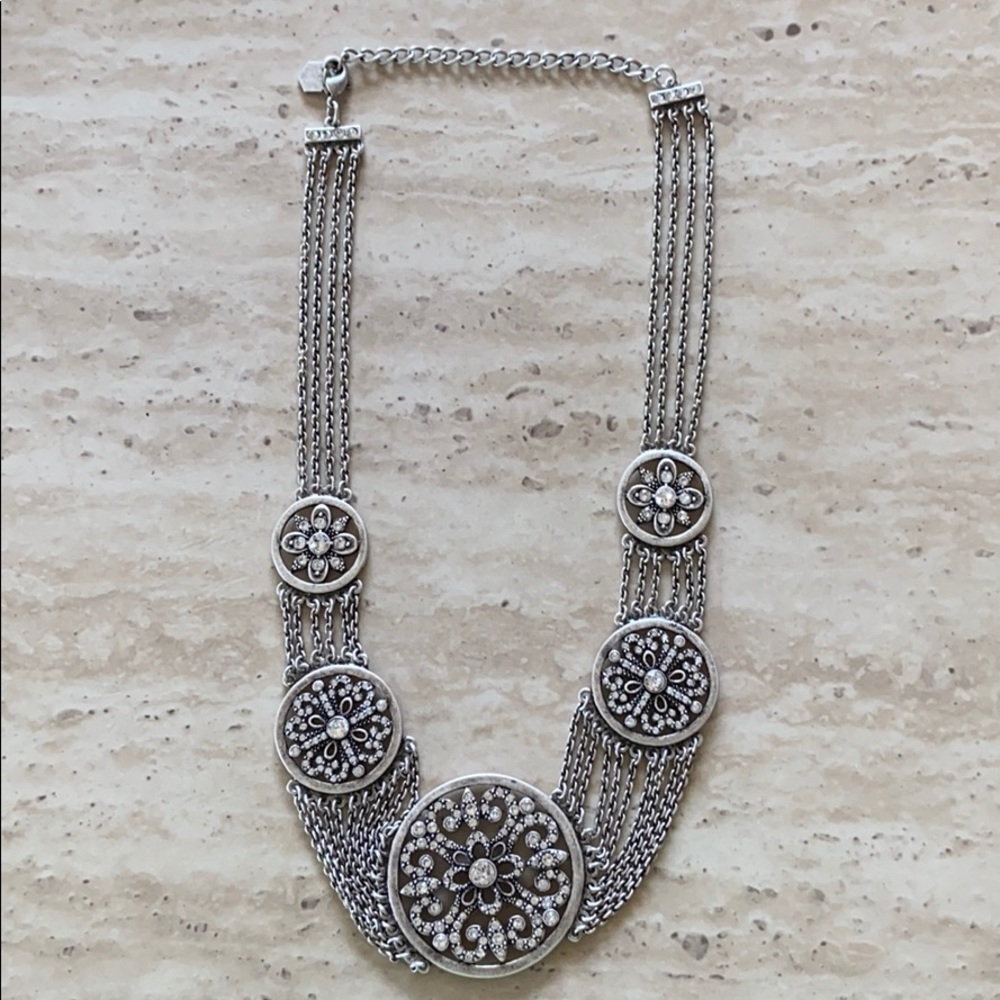 Touchstone crystal neckless